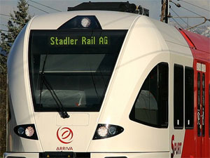 Stadler trains in Serbia as of September 2014