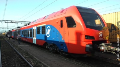 The first Stadler train arrives to Serbia