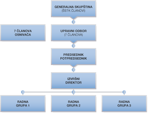 ŠSTK Organizaciona struktura