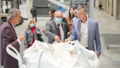 Swiss ambassador visits waste processing factory Yunirisk in Barajevo