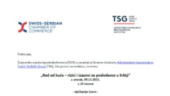 Webinar „Rad od kuće – rizici i izazovi za poslodavce u Srbiji“