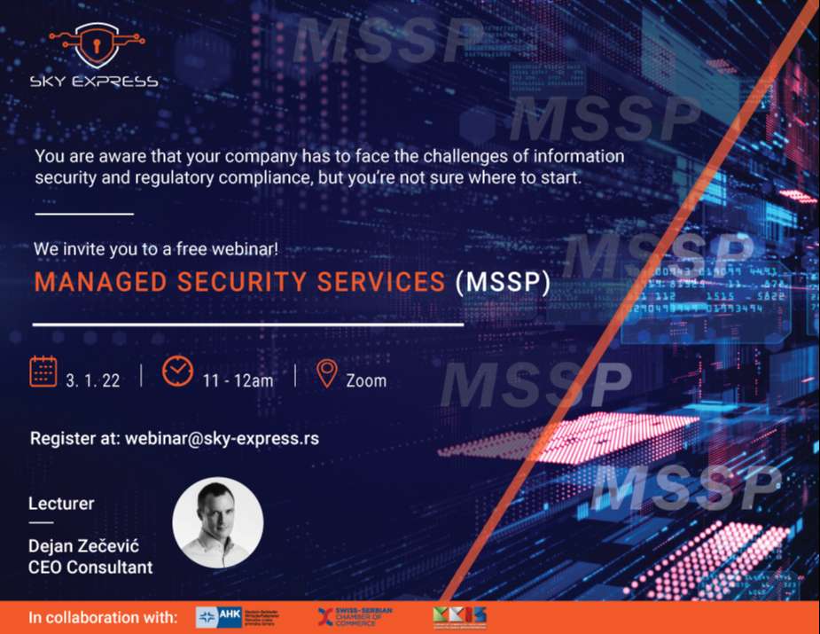 Webinar Managed Security Services Mssp Event Sscc
