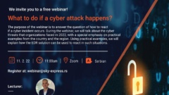 Webinar:  „What to do if a cyber attack happens?“