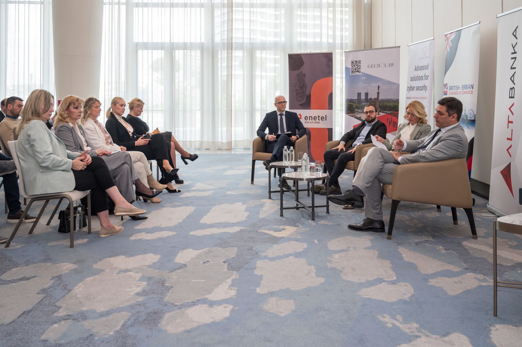 SSCC - Panel Discussion – Law on Information Security, The St. Regis Belgrade, 21 April.